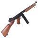 Snow Wolf Thompson M1A1 (AEG) WOOD, A classic SMG icon rebuilt in wood and steel for full-auto performance